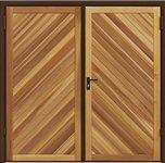 Timber Panel: Chevron Cedar