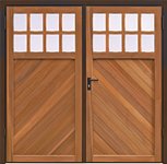 Timber Panel: Ashton Chevron