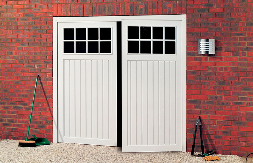 Traditional Side Hinged Garage Door